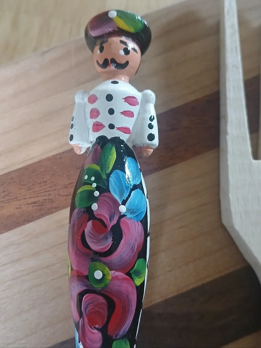 Hand-Painted Floral Fork - Spoon Souvenirs Hungary Budapest Out Of Box New